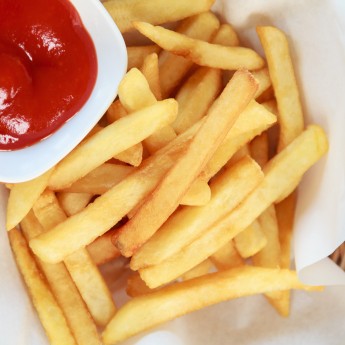 Frietje met saus