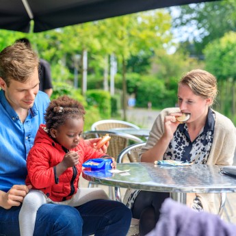 Horeca terras Camping Ginsterveld Bistro