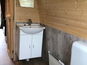 Luxe Woodlodge 2 persoons sanitair
